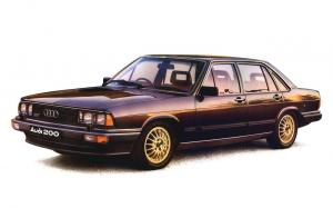Audi 200 5T 1979 года (UK)